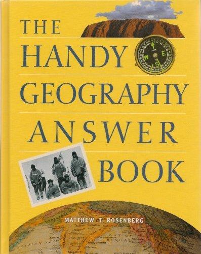 Handy Geography Answer Book, The cover